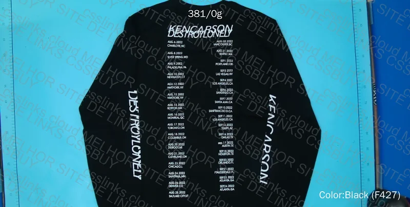 Ken Carson x Destroy Lonely X-Man Tour Long Sleeve 2
