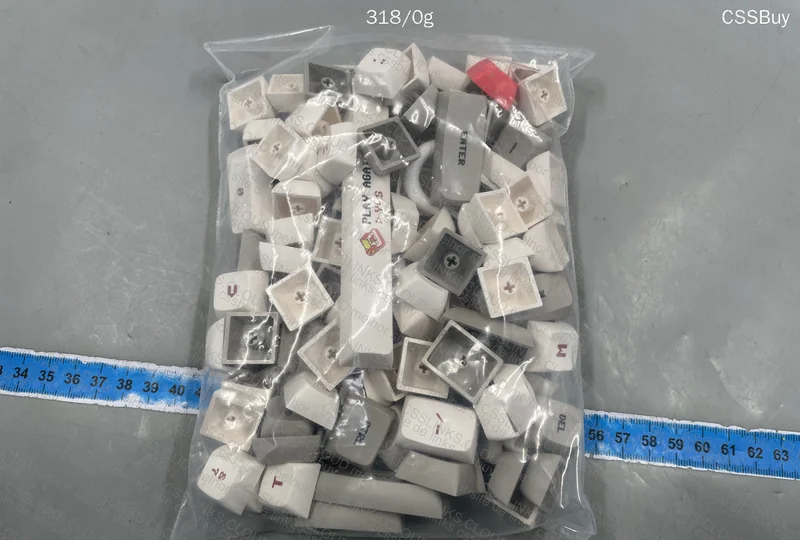 PBT Keycaps for Keyboard + USB-C Cable