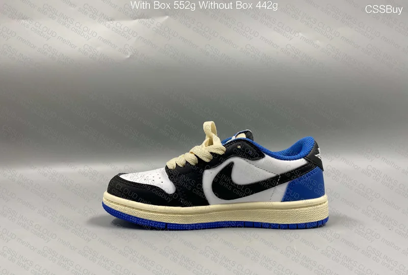 KIDS shoes Travis Scott x Air Jordan 1 Low AJ1 Prime Asia 3