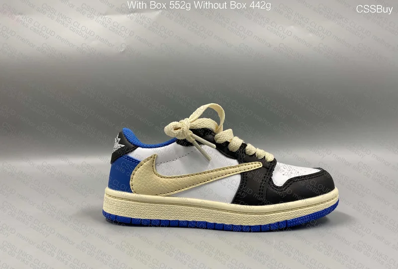 KIDS shoes Travis Scott x Air Jordan 1 Low AJ1 Prime Asia 4