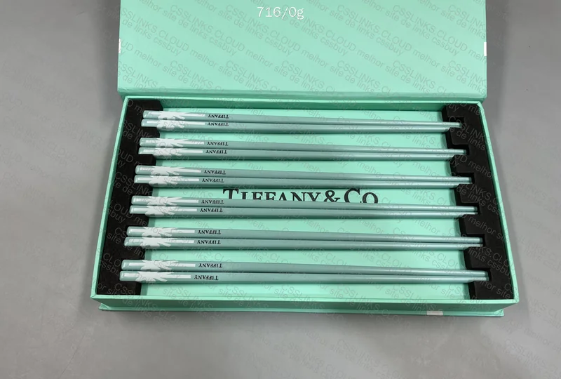 🍱 Kit 6 Hashis Tiffany&Co. 2
