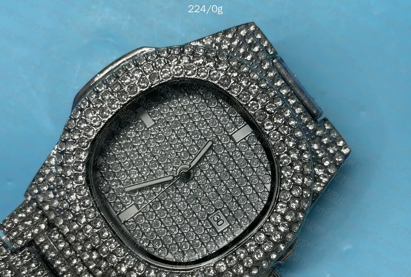 Kit with Chain + Bracelet + Studded Watch 3