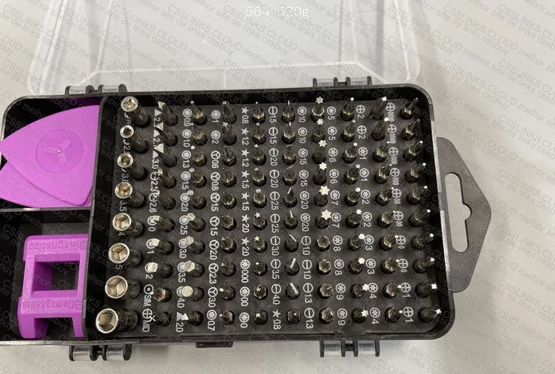 115-in-1 Manual Screwdriver Kit 2