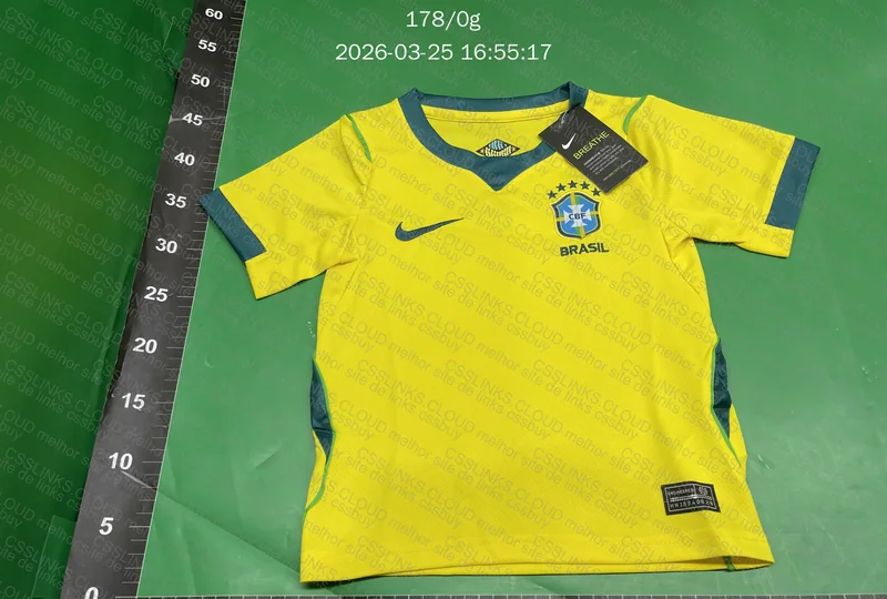 Kit Infantil Brasil Copa 2026 2