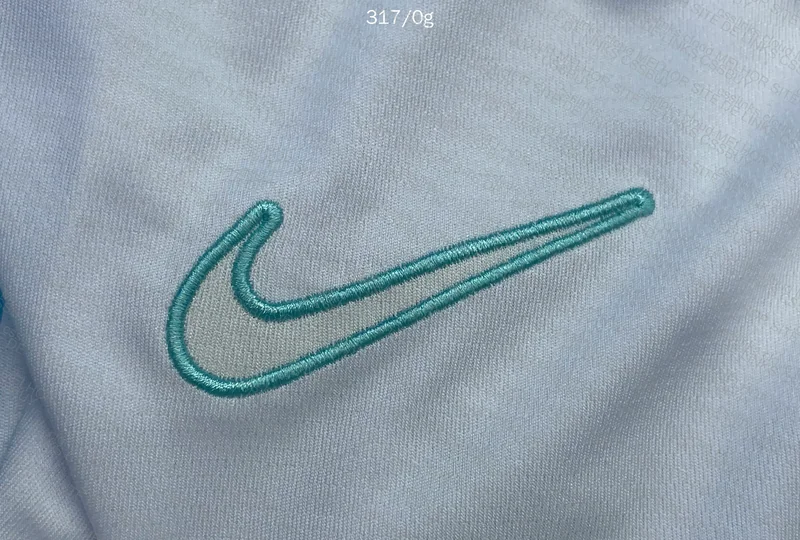 Nike Dri-Fit White and Blue Kit 4