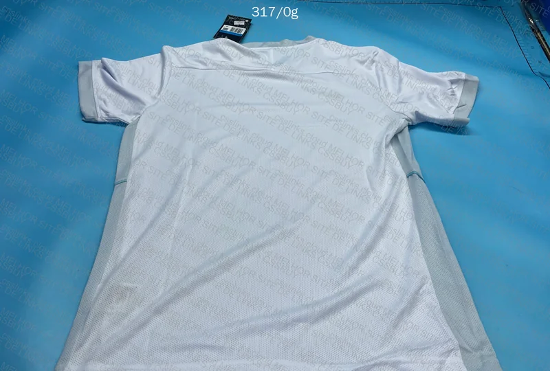 Nike Dri-Fit White and Blue Kit 5