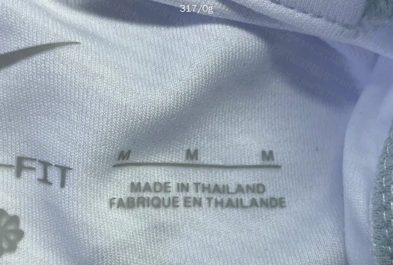 Nike Dri-Fit White and Blue Kit 6