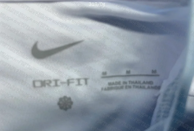Nike Dri-Fit White and Blue Kit 4