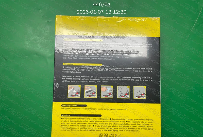 kit pra limpeza de tênis