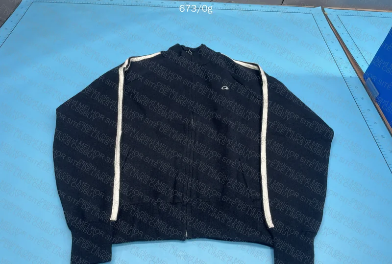 knit zip corteiz