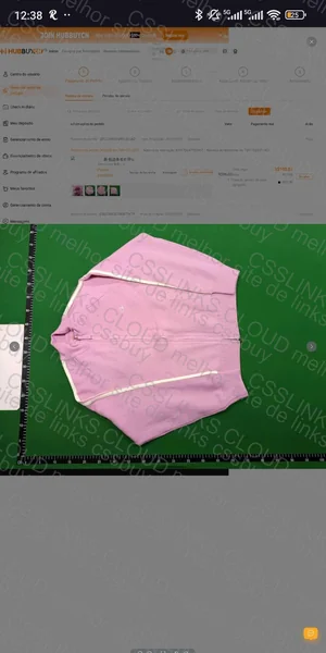 Knit Zip Pink corteiz