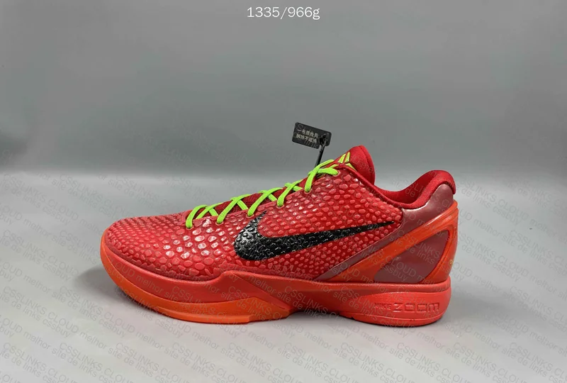 kobe 6 GX reverse grinch 10