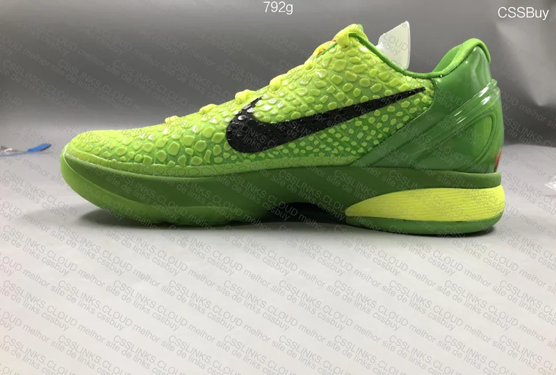 Kobe 6 Protro Grinch