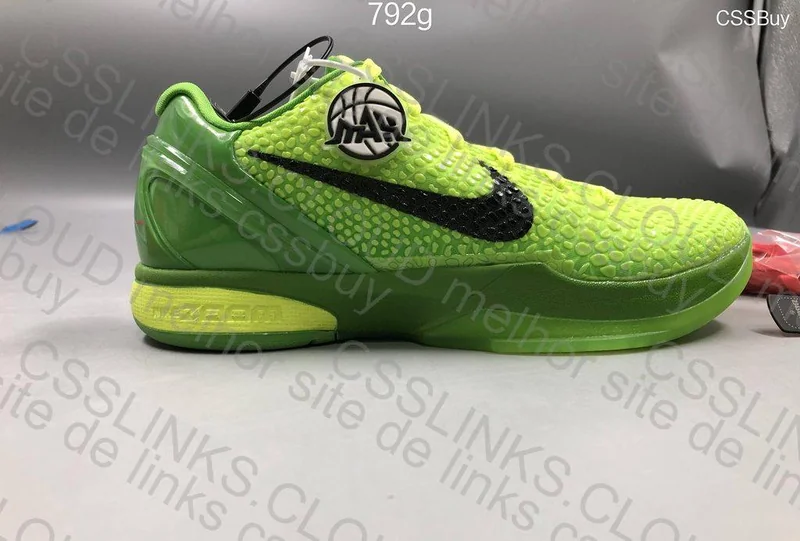 Kobe 6 Protro Grinch 6