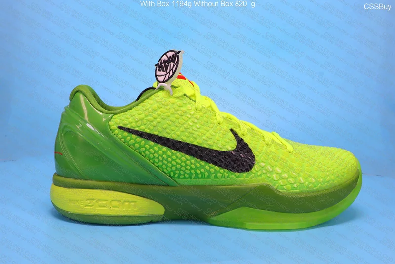 kobe 6 protro grinch