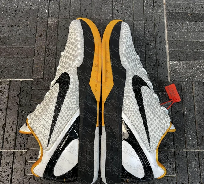 Kobe 6 Protro Playoff Pack White Del Sol