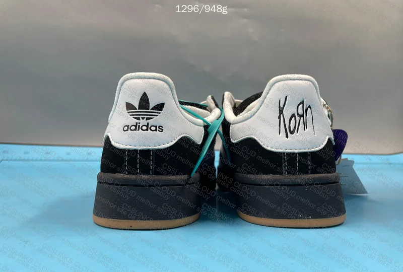Korn x adidas Campus 00s Core Black 3