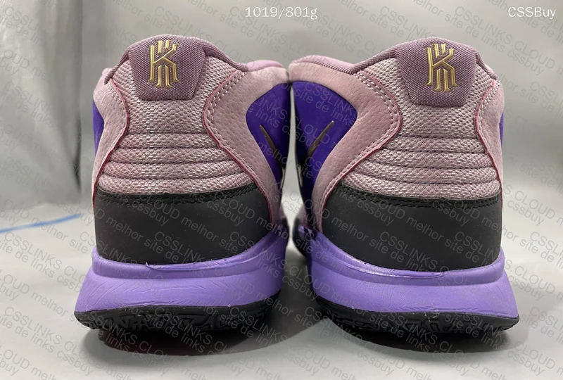 Kyrie 8 Infinity Purple Gold 5