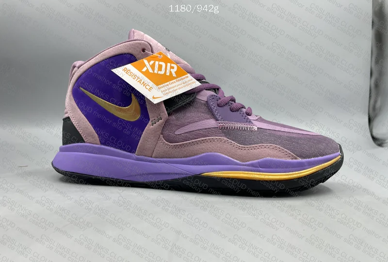 Kyrie 8 Infinity Purple Gold 5