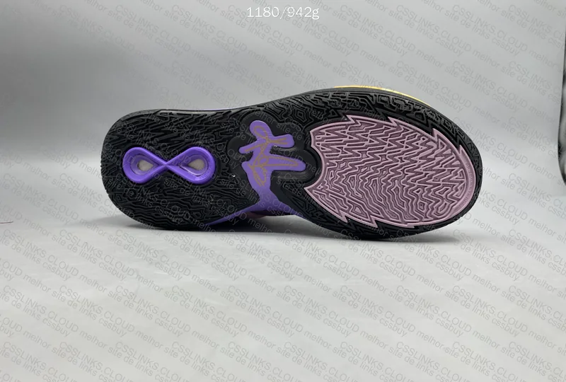 Kyrie 8 Infinity Purple Gold 6