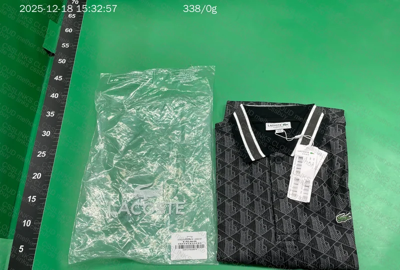 Lacoste monogram polo french fish