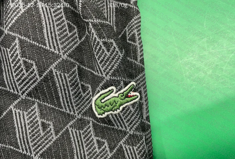 Lacoste monogram polo french fish 5