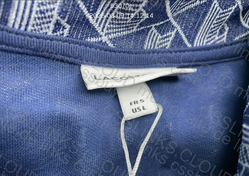 Lacoste monograma 5