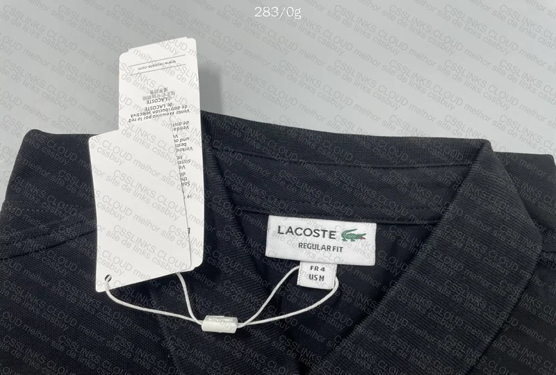 Lacoste Polo with Measurements