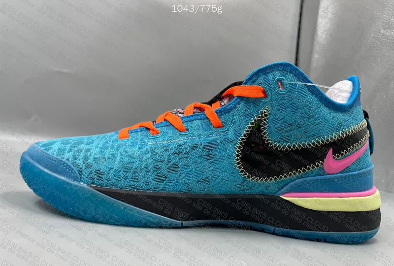 Lebron NXXT Gen orange and blue