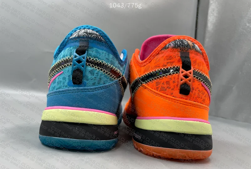 Lebron NXXT Gen orange and blue 3