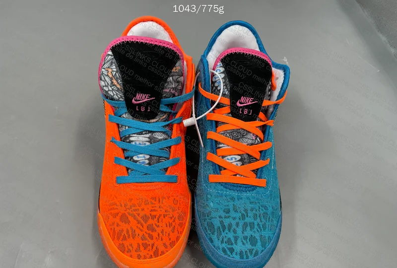 Lebron NXXT Gen orange and blue 4