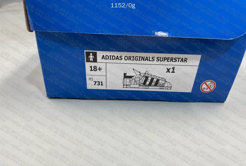 Lego Adidas Superstar 2