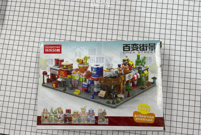 Random Fast Food Lego (Coca-Cola, McDonald's..) 4
