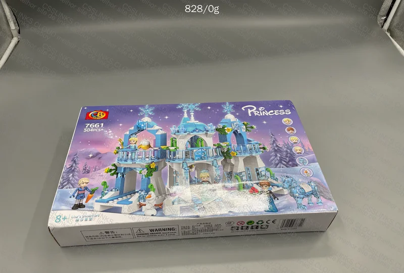 Lego Lisa's Frozen Castle 5