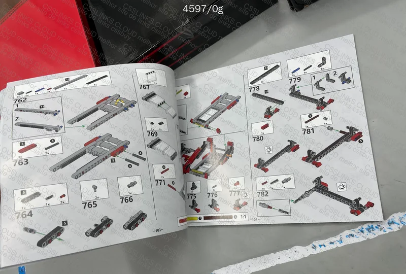 Lego Ferrari 4500g 💀 4