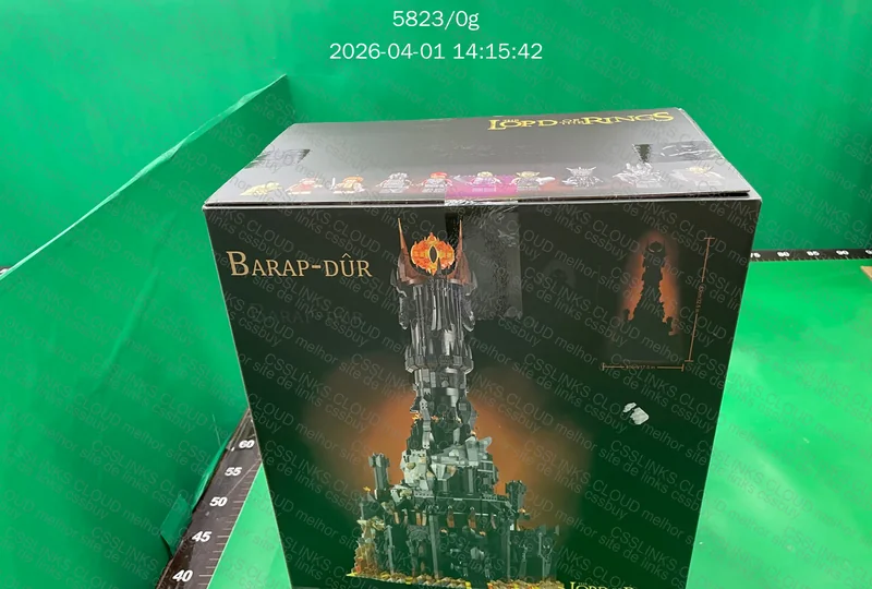Lego senhor dos aneis - Barad-Dûr - Torre Preta 3