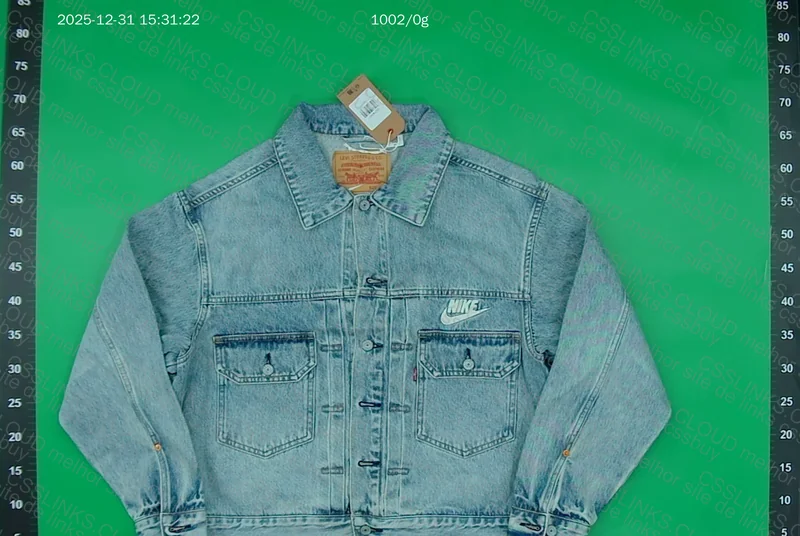 Levi's x Nike Light Blue Denim Jacket 3