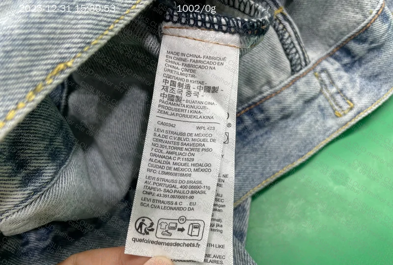 Levi's x Nike Light Blue Denim Jacket 5