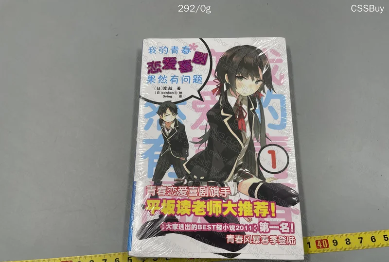 Light novel Oregairu vol. 1 (livro) 2