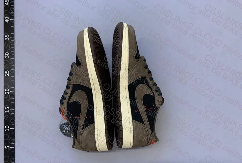 [LJR] Travis Scott x Air Jordan 1 Low Retro SP Dark Mocha