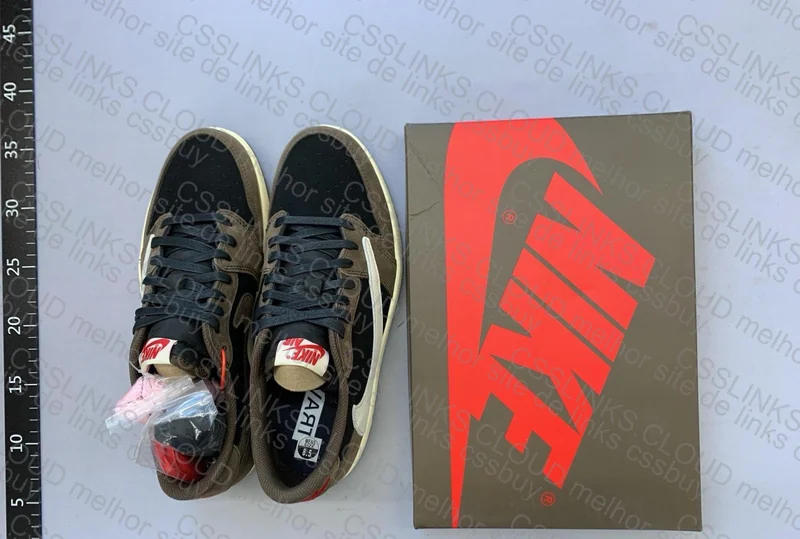 [LJR] Travis Scott x Air Jordan 1 Low Retro SP Dark Mocha 6