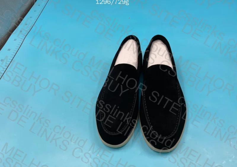 Loro Piana Black Loafer