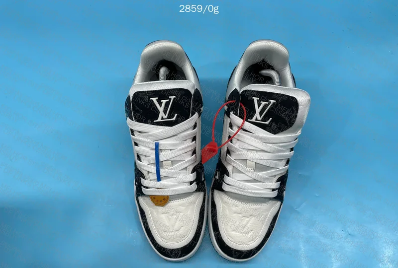 Louis Vuitton Trainer Black and White 3