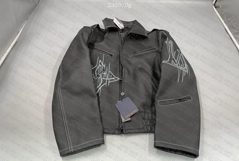 Louis Vuitton LV Frequency Chic Leather Blouson 2
