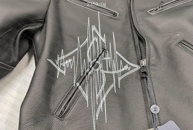 Louis Vuitton LV Frequency Chic Leather Blouson 3