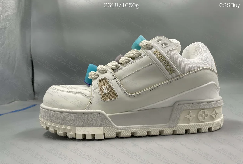 LOUIS VUITTON LV TRAINER MAXI WHITE 5