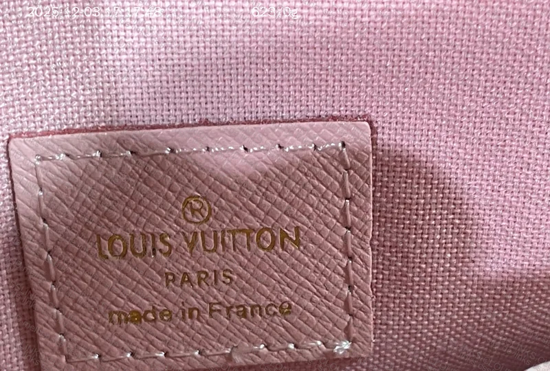 Louis Vuitton Félicie Pochette Damier Azur for Crown 3