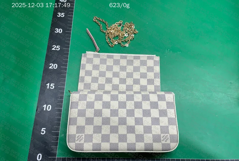 Louis Vuitton Félicie Pochette Damier Azur for Crown 6
