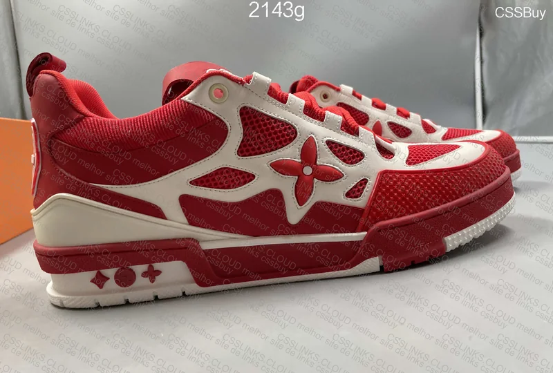Louis Vuitton SK8 ''Red White'' 2