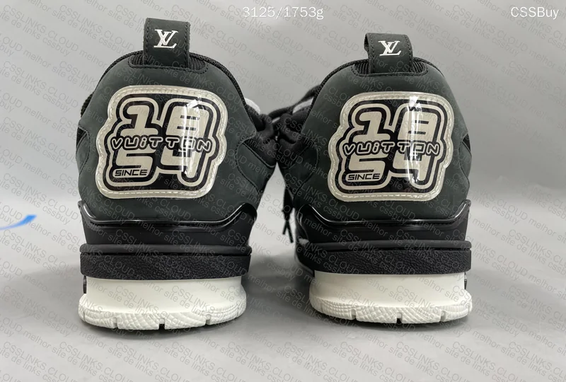 Louis Vuitton Skate Black And White 3